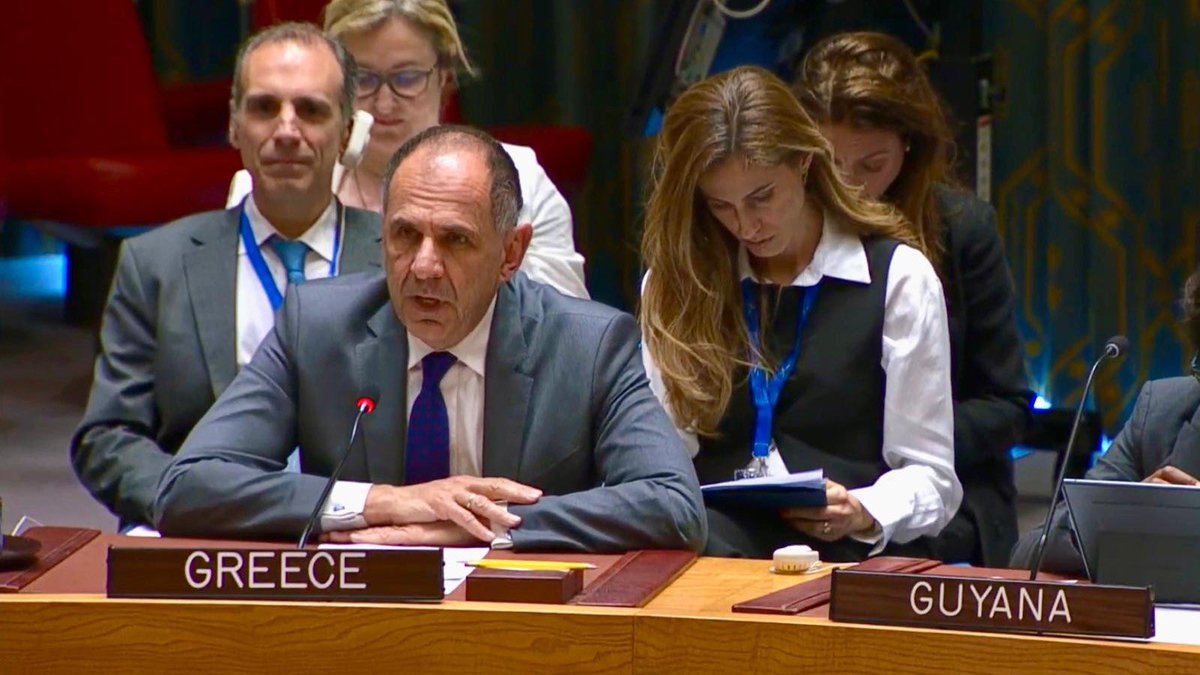 GrecoLevantines's tweet image. Greece’s Statement at the UN Security Council on Syria – July 2025
Greece expressed deep concern over the escalating violence in Sweida, a predominantly Druze region in southern Syria, highlighting reports of civilian casualties, displacement, and sectarian incitement.
The…