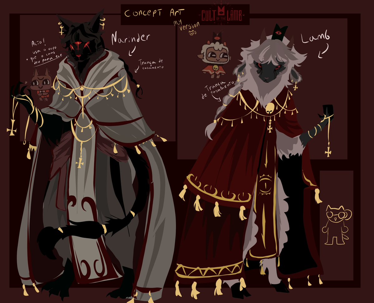 Mochacatbobona's tweet image. My concept art
CULT OF THE LAMB 🔥🔥🔥
#cultofthelamb #ConceptArt