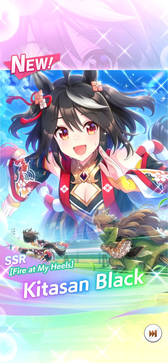 Somehow managed to pull her in real life before I managed to spark her in game… never again!!