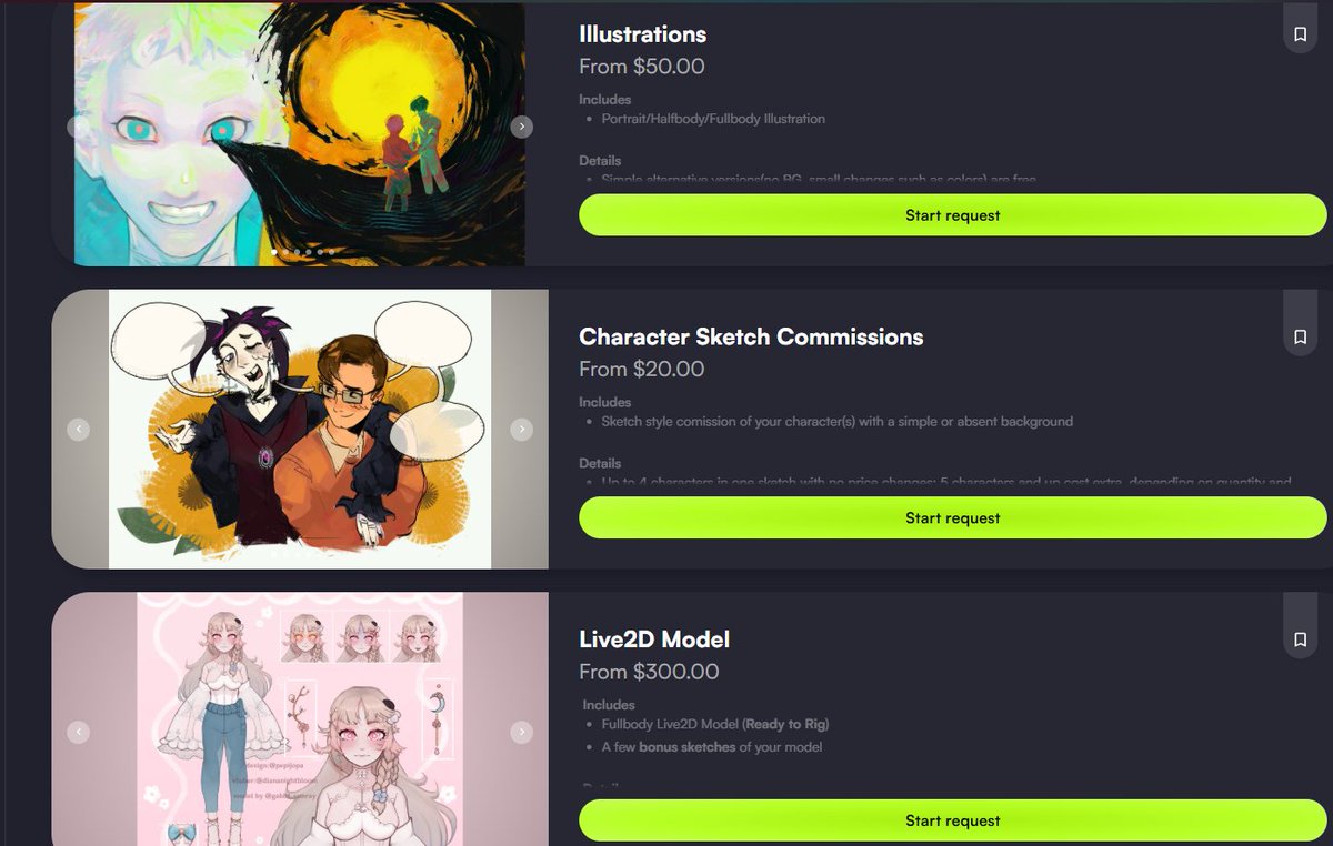 i know i just opened comms recently, but i noticed i'm really close to hitting my vgen verification goals!👀
if you'd like to help me get verified by ordering a comm over on my vgen vgen.co/gabb1_sunray i'd really appreciate it🌻 i do sketches, illustrations and even vmodels!