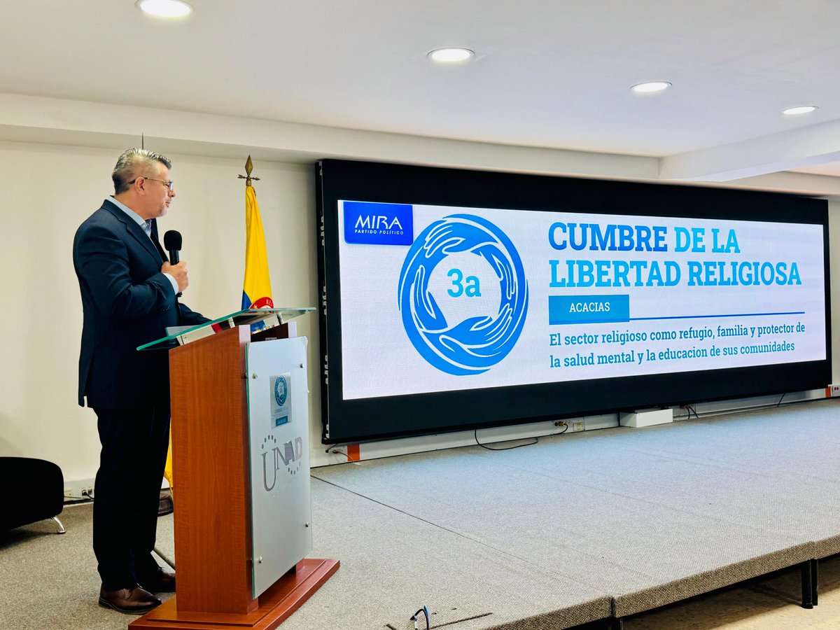 zulma_yodiaz's tweet photo. En la 3ra Cumbre de Libertad Religiosa en Acacías, destacamos el valioso aporte del sector religioso a la salud mental.
Seguiremos visibilizando la labor de fe que acompaña, sana y sostiene a la sociedad.
#SaludMentalYEspiritualidad 
#MIRAdefiendelaLibertadReligiosa https://t.co/oJEh7jR16b