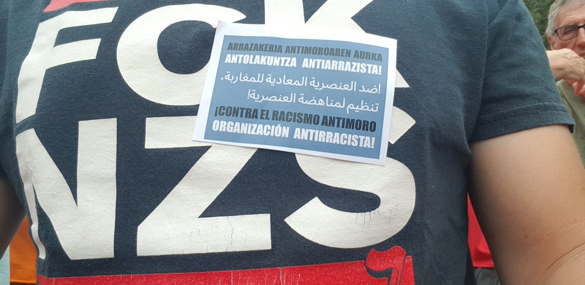 Por la tarde en la calle también, porque sólo la movilización expulsará el #racismo de nuestros pueblos y ciudades.
En Bilbao, en Torre Pacheco o en cualquier sitio, organización antirracista y a parar los pies al fascismo!
#AlertaAntifascista