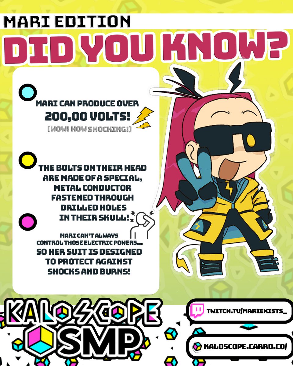 KaloscopeSMP's tweet image. This week's showcase is MariExists! Some may think that her silly modifications may seem a bit extreme but this star wears them with joy! Be sure to check out her new Episode 2!