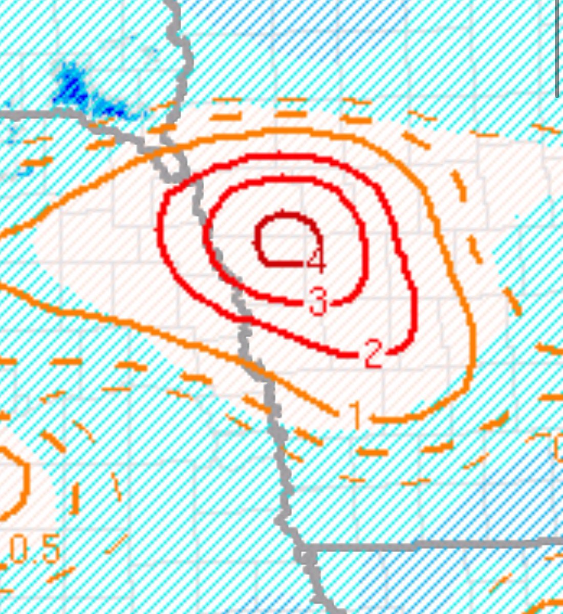 ChicagoMWeather's tweet image. The tornado air mass over western Iowa is intensifying. The cumulus field is becoming more agitated. #IAwx