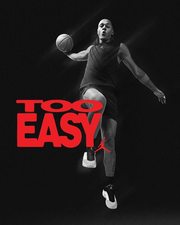 LaceLounge's tweet image. 🎶 It’s a hard knock life… but for the Jumpman fam, it’s Too Easy 🔥
Jordan Brand drops a bold new anthem + film for the Air Jordan 40 🏀

Starring CP3, Paolo Banchero, Trae Young, Gabby Williams, Bam Adebayo &amp;amp; more 
#AirJordan40 #TooEasy #Jumpman