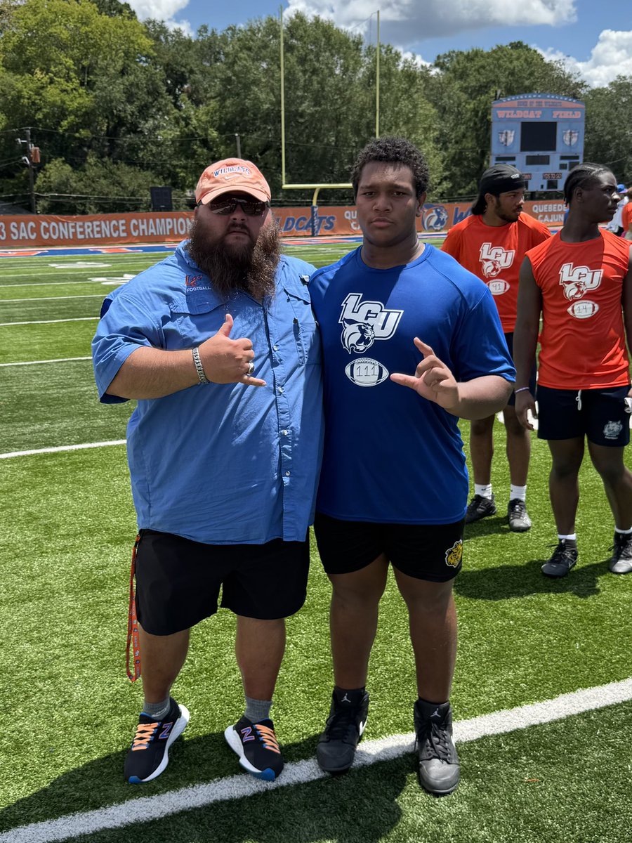 JeremiahBoyd0's tweet image. Today Was A Great Day Competing At @LCU_ftball CAMP As A OL/DL‼️Thank You @COACHMO54 For The invite IT WAS A GREAT OPPORTUNITY‼️@CoachRobPool @CoachCoryYork @CoachBenMc19 @Coach_JFreeman @CoachJZGraham @JaceLejeune @GridironFootbal #Football #Louisiana #Powerlifting #Highschool