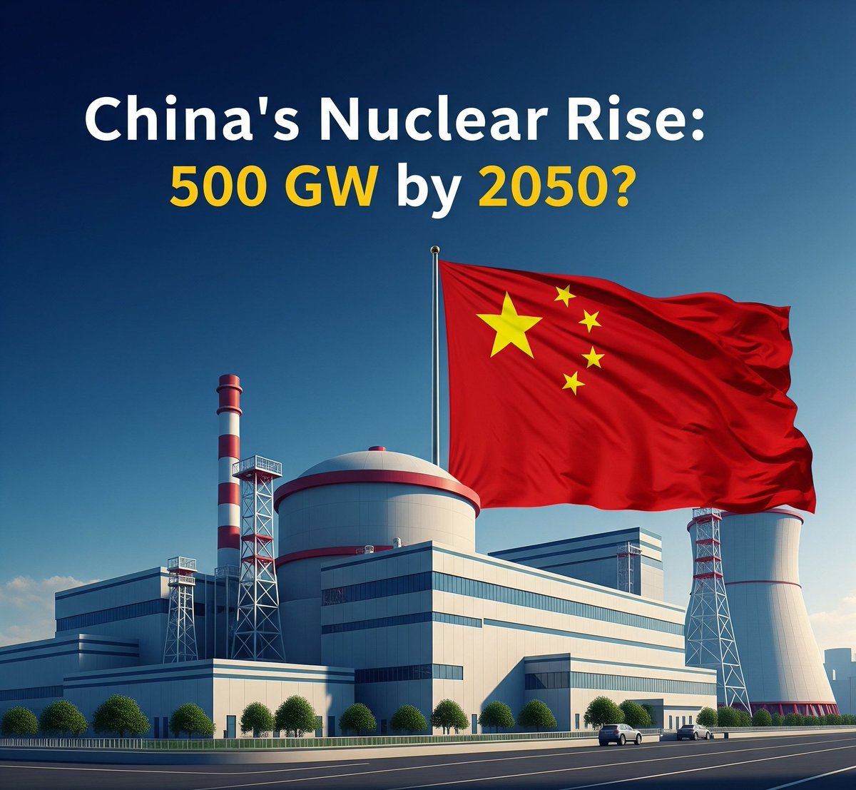 Nuclear_BP's tweet image. ⚛️ Is Nuclear Power China's Key to Global Energy Leadership? 🇨🇳
China has set its sights high — targeting 500 GW of nuclear capacity by 2050.
🔹 10 new reactors just approved
🔹 $27 billion in new investments
🔹 Steady momentum backed by long-term planning
While many nations…