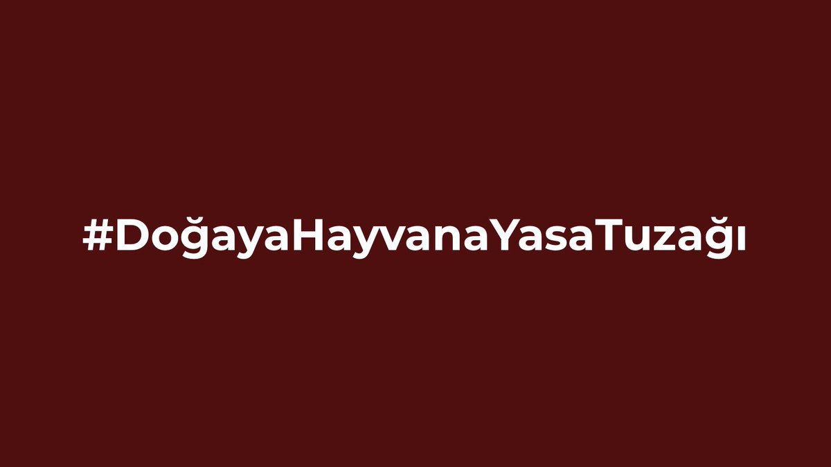 📣TOPLAMA DEĞİL YAŞATMA! Sokak Hayvanlarına Yönelik Sistematik Kıyıma Dur Demek İçin 100.000 İmza!

Bu dilekçeyi göndererek ve dilekçe kampanyasını paylaşarak bana destek olur musun?🙏 

#DoğayaHayvanaYasaTuzağı

jointvoice.com/campaign/250/