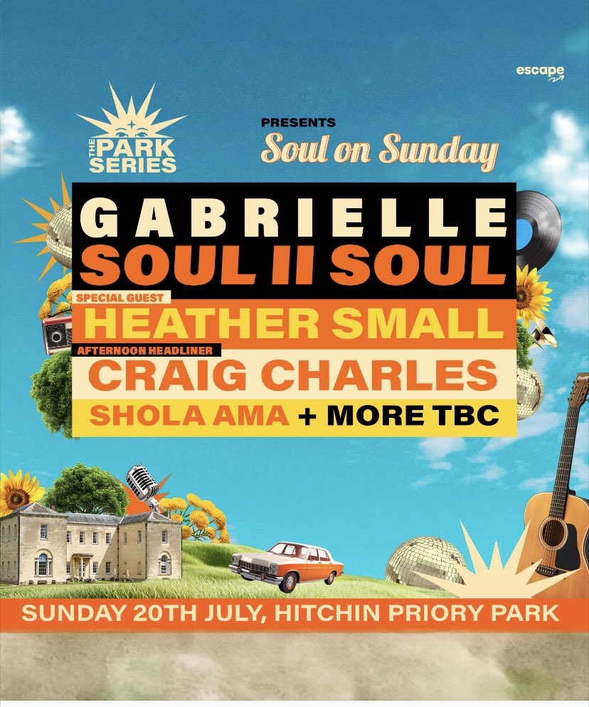 Come rain ☔️ or shine 🌞 So looking forward to this 👇🏼 <a href="/CCfunkandsoul/">Craig Charles</a>  🎶