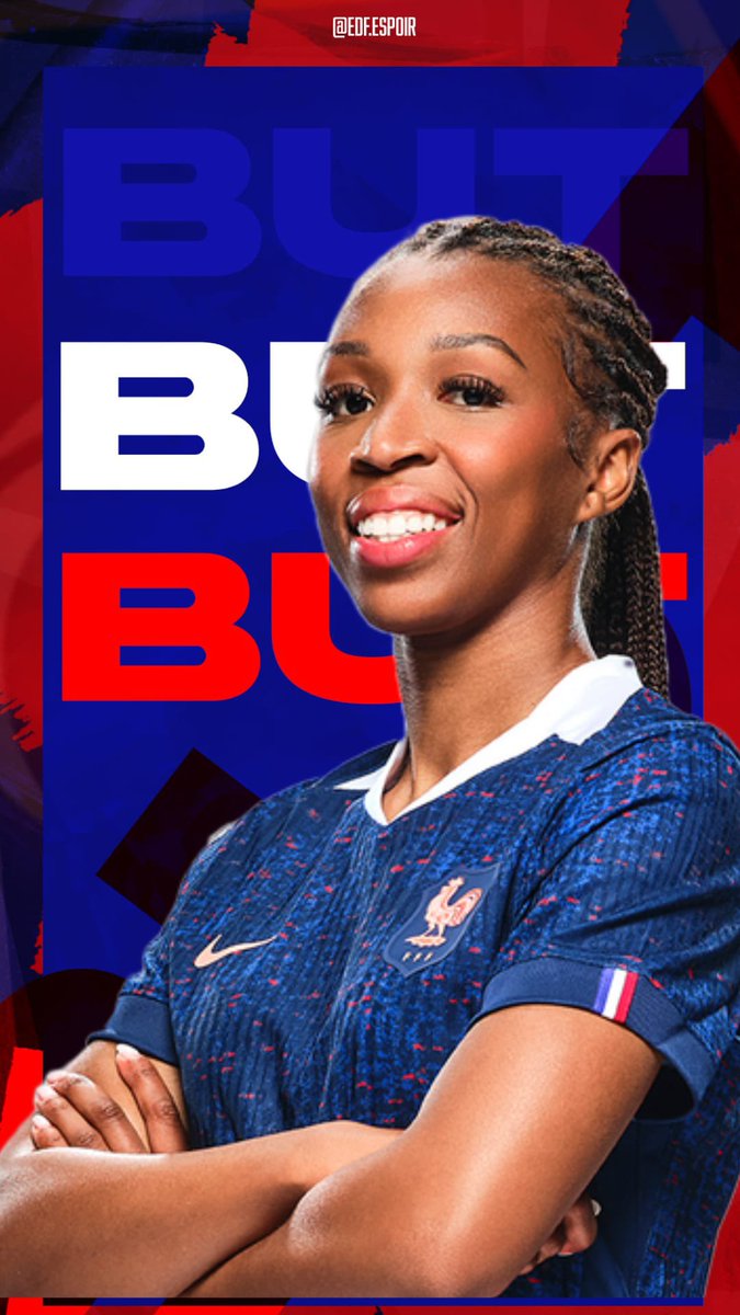 BUT POUR LES BLEUES ! ⚽️🇫🇷

Grace Geyoro ouvre le score sur un penalty à la 15eme minutes après un carton rouge pour l’Allemagne !  🇩🇪 🟥

🎨<a href="/edf_news_/">Equipe de France News</a> 
#WEURO2025 | #FRA