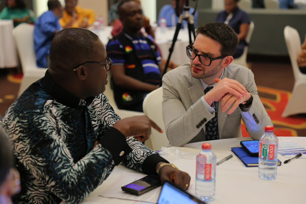 AlexanderSoros's tweet image. I was honored to join Minister for Foreign Affairs Ablakwa, alongside leading Ghanaian scholars and activists, for a candid dialogue on the AU Decade of Justice for Africans and Afro-descendants impacted by slavery, colonialism, and apartheid.
It was also my pleasure to join a…