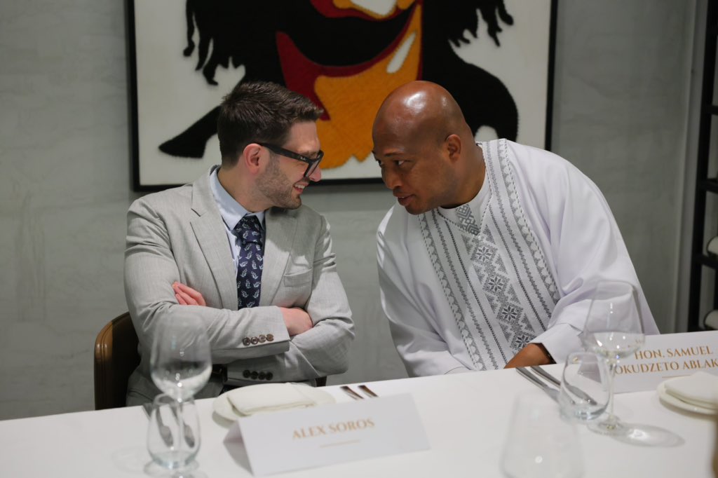 AlexanderSoros's tweet image. I was honored to join Minister for Foreign Affairs Ablakwa, alongside leading Ghanaian scholars and activists, for a candid dialogue on the AU Decade of Justice for Africans and Afro-descendants impacted by slavery, colonialism, and apartheid.
It was also my pleasure to join a…