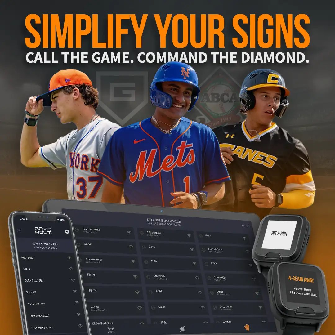 ABCA1945's tweet image. The patented @Go_Rout Diamond technology was built by coaches for coaches, making it the perfect tool for coaches to use! It is built for scale and comes with regular system upgrades based on feedback from the coaches who use it.
Visit the ABCA Member Discount page at…