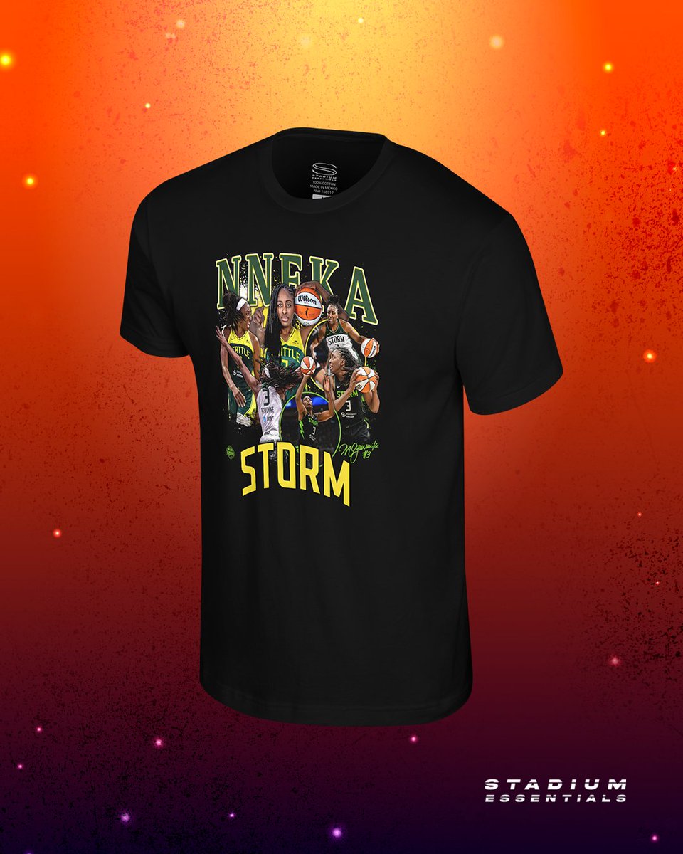 StadiumEssntls's tweet image. Celebrate the stars of the WNBA in style.
The WNBA All-Star Collection by #StadiumEssentials, including Crossroads Collection shirts of your favorite All-Stars are available now at Official WNBA All-Star retailers.
#MyStadiumEssentials