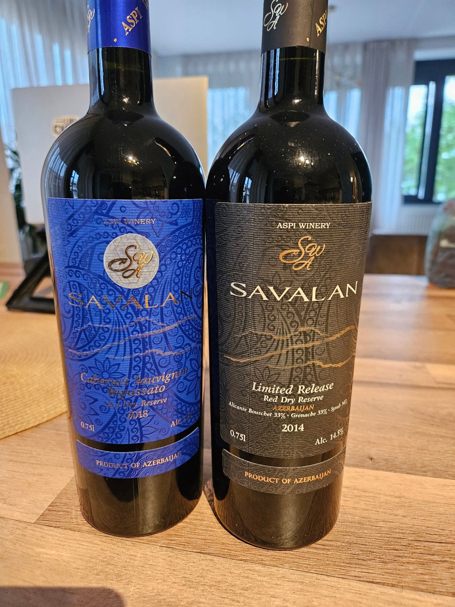 Isa_Yusibov's tweet image. Wijn uit mijn geboortestad is binnen. Binnenkort maar housewarming party organiseren😍