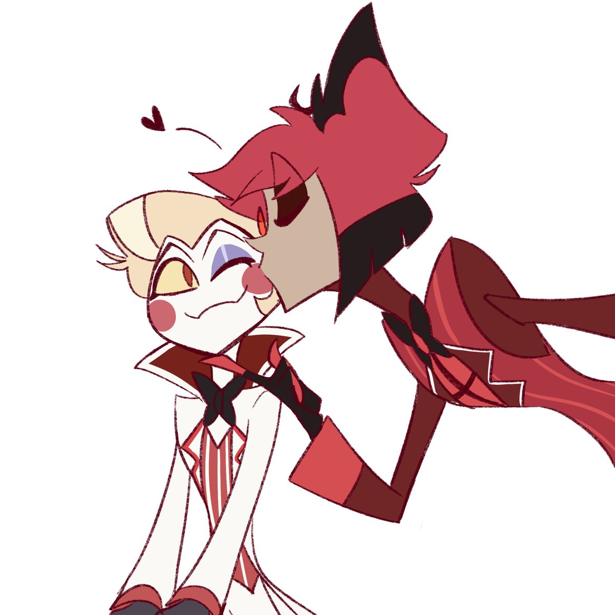 BlitzyBlitzwing's tweet image. Peck. 😚
#HazbinHotel #radioapple