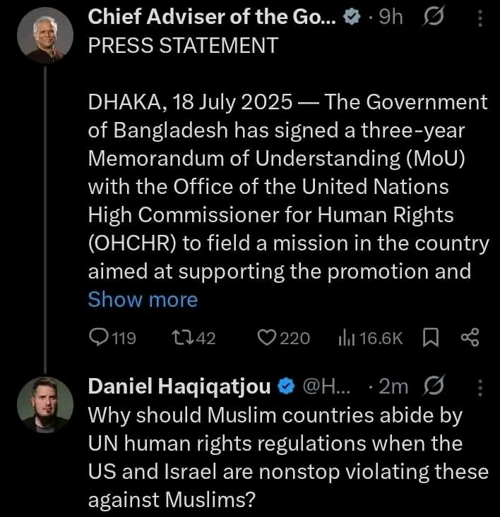 TheBengalMuslim's tweet image. Brother Daniel @Haqiqatjou asks a very important question.