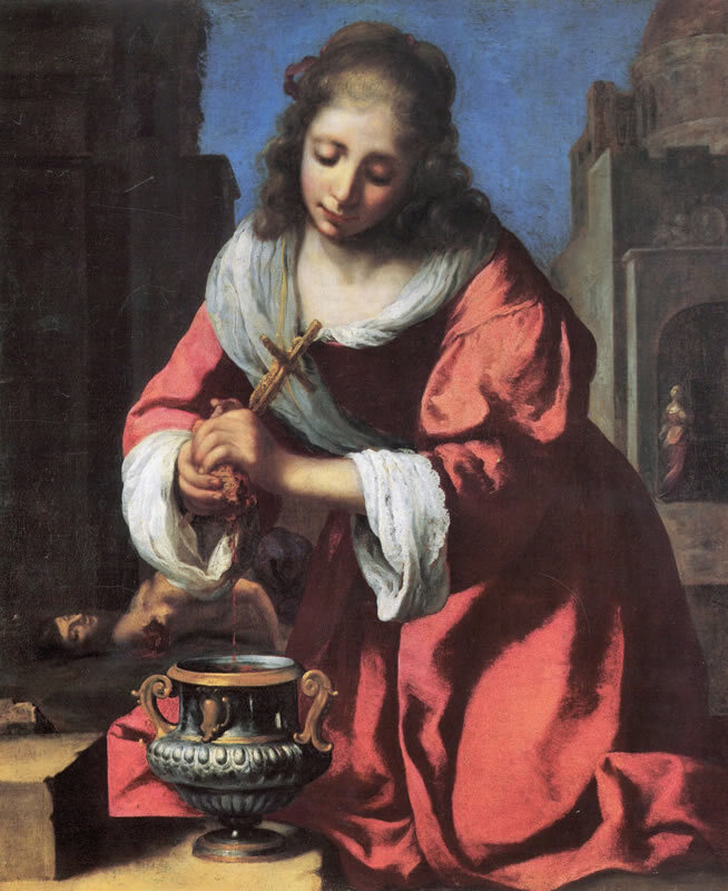 ArtistVermeer's tweet image. Saint Praxedis