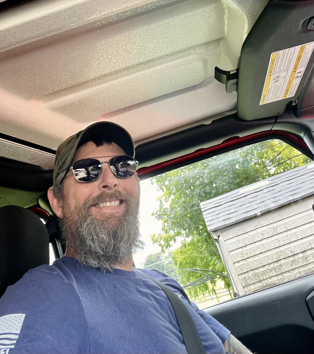 dustoff_1sg's tweet image. Got some new prescription shades and back in the Jeep after a week in Vermont! I hope everyone enjoys their weekend. Keep God first. God bless all of you and God bless America!