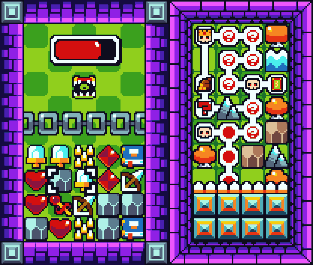 danvelasquezart's tweet image. Tomorrow, my matching game starter asset is getting a fantasy update - The Dungeoneer's Pack! Check it out here: dan-velasquez-art.itch.io/dvas-all-in-on…
#screenshotsaturday #pixelart