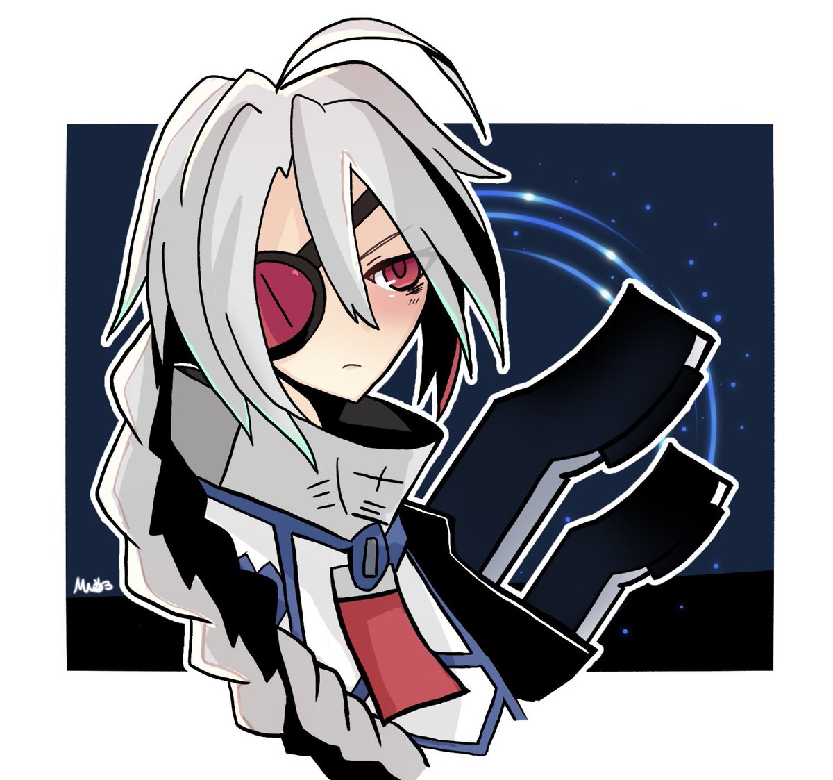 mutuki78's tweet image. 夜のお絵描き
ニューちゃん。