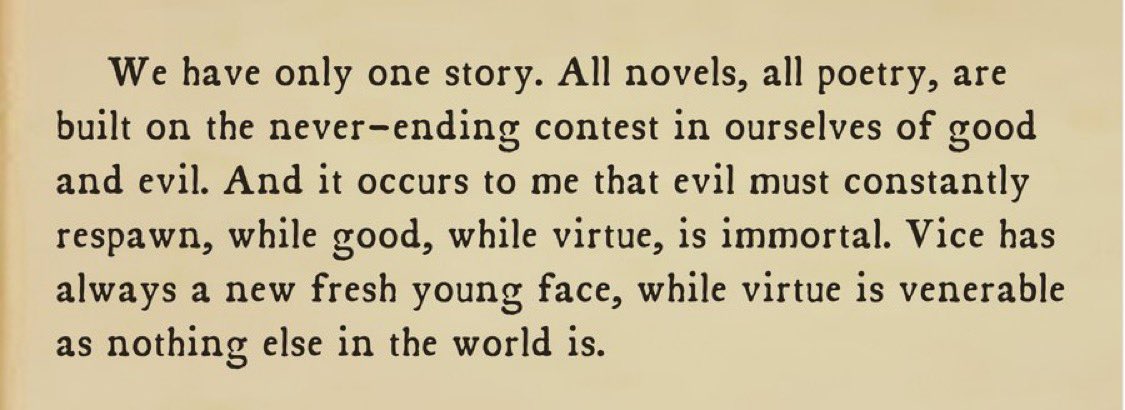 John Steinbeck, it’s all only one story