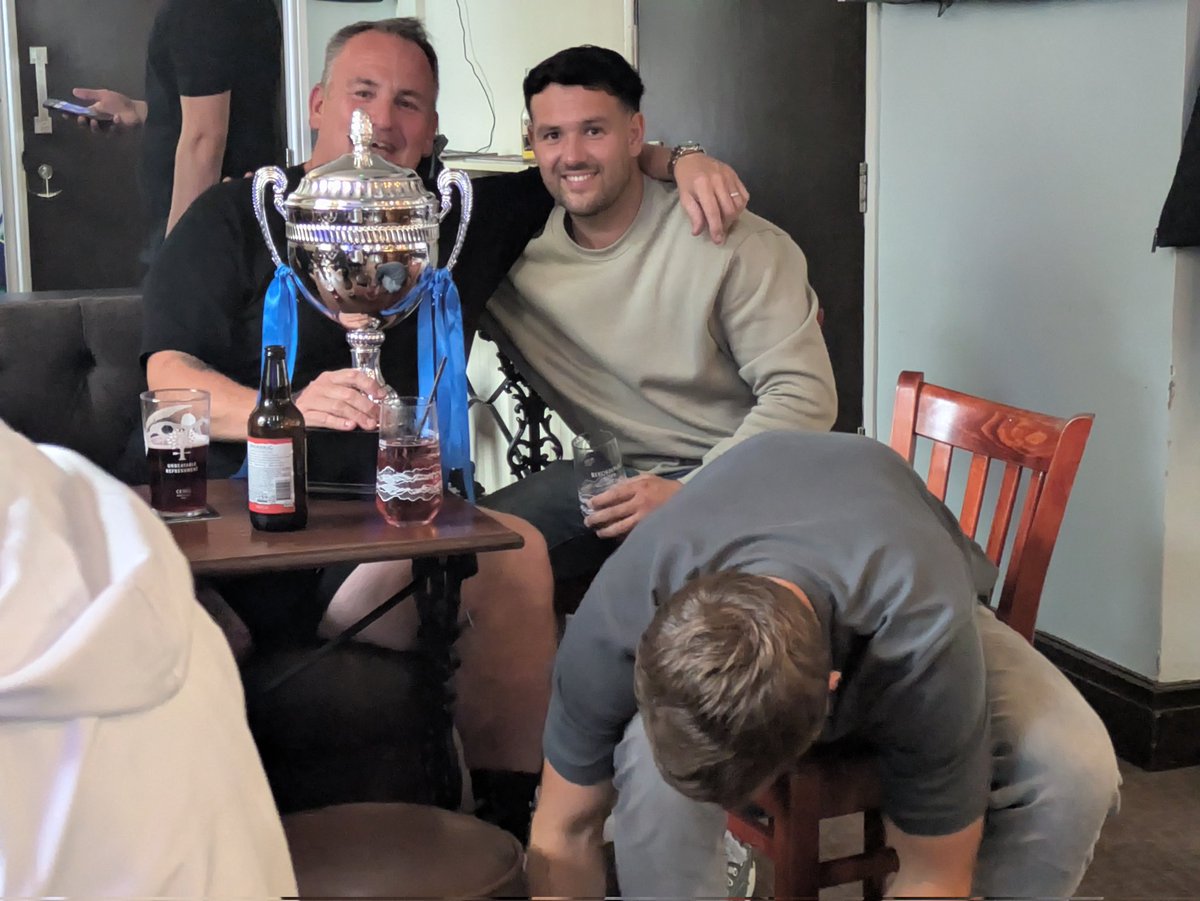 Always nice to let rick &amp; Conner get near a trophy 😂😂😂😂