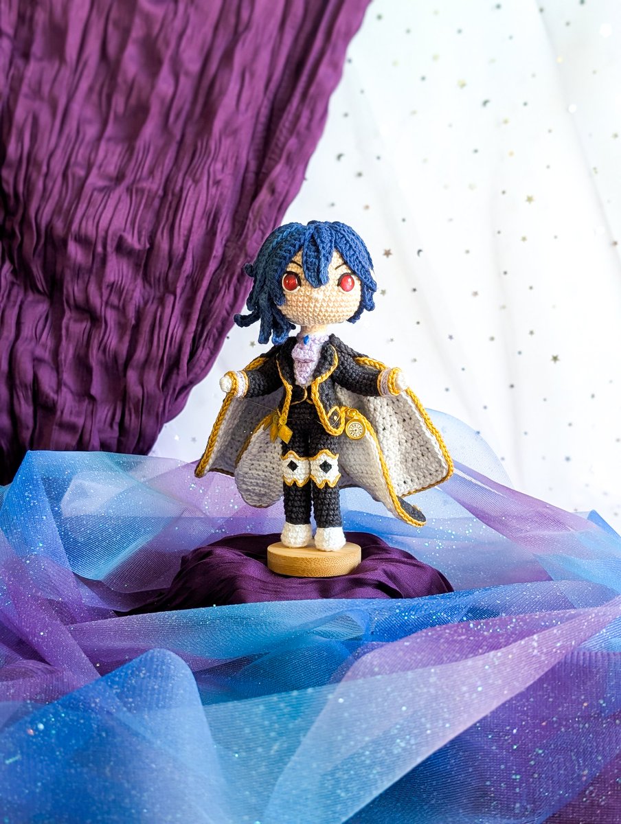 My latest crochet project is complete! ✨ Say hello to Ciel from the new #grandarchive set, DTR. I had so much fun making him ❤️

Can't wait for the DTR set to drop! How many boxes are you planning to open, and which CSR are you hoping to get?
#GrandArchive  #TCG
