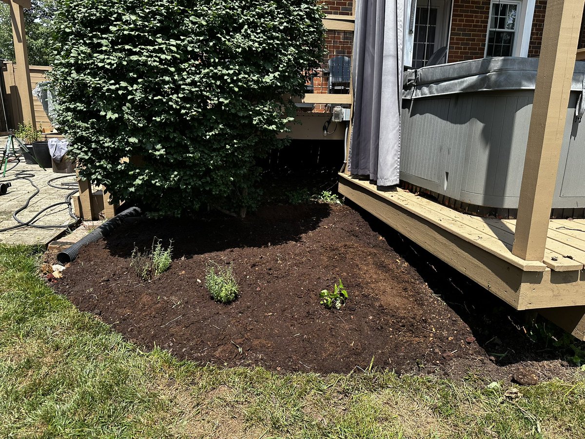 t_matt_a's tweet image. Long day of yard work but totally worth it