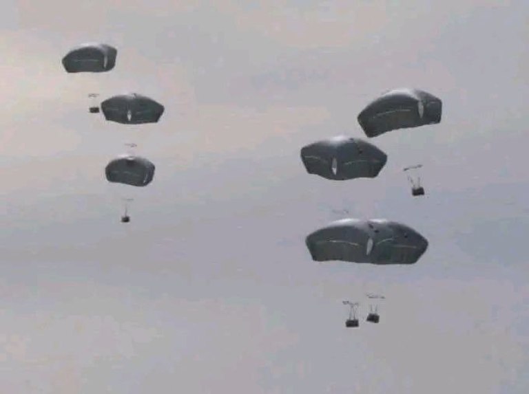 SudanTribune_EN's tweet image. Sudan's army on Saturday airdropped weapons, ammunition and food to a besieged base in Babanusa, West Kordofan, a move military observers said suggests it is regaining air superiority in the strategic region.
sudantribune.com/article303044/