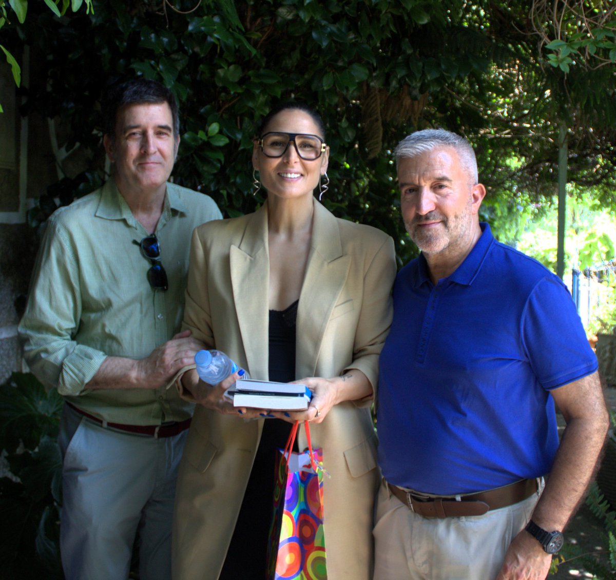 Entrega de los Premios Gredos a Rosa López, Bene Blázquez, Gabriel Retamal, Pedro Barrado y José Luis Cruz