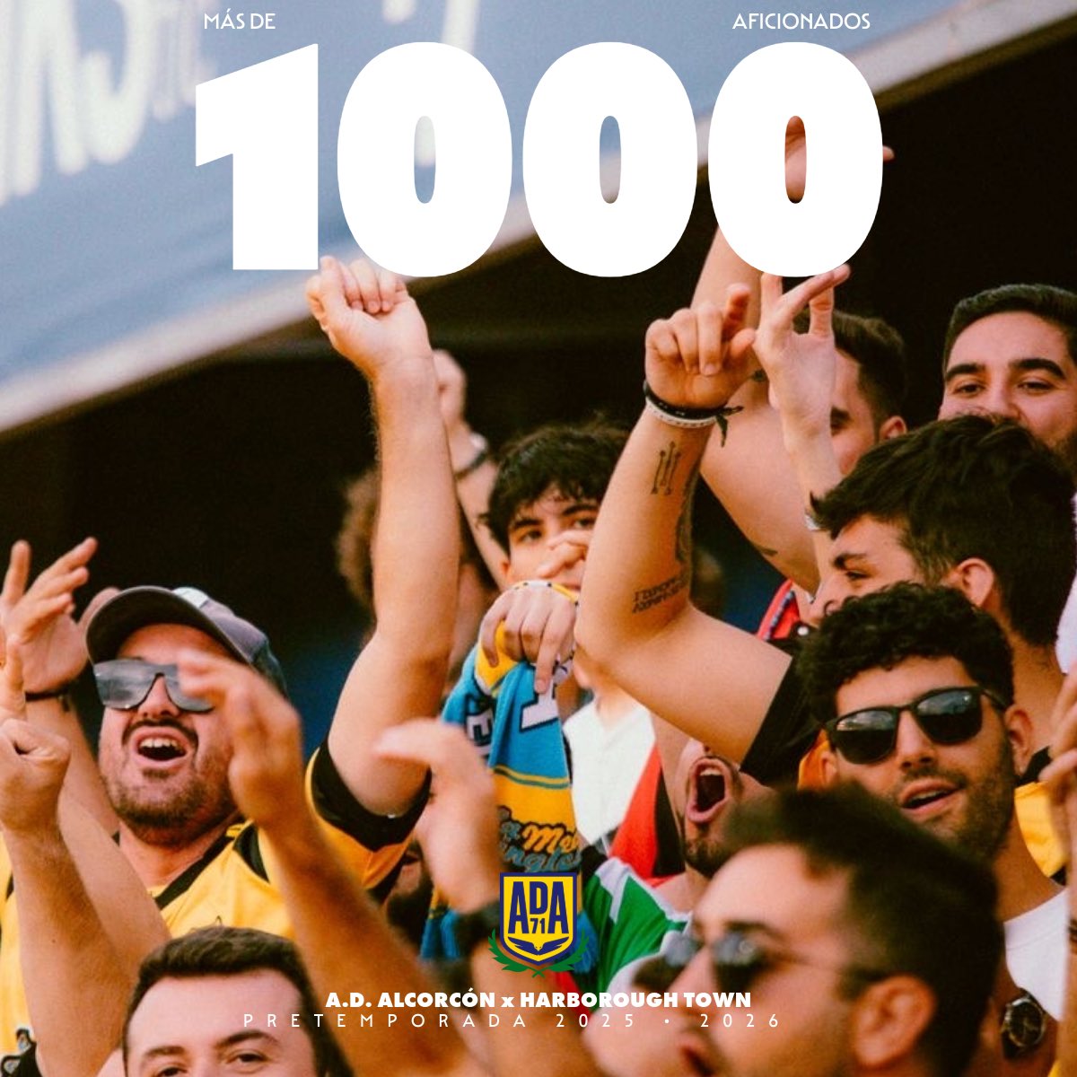 Más de mil espectadores en Santo Domingo para el primer partido de pretemporada 😱

<a href="/LaMediaInglesa/">La Media Inglesa</a> <a href="/HarbTownFC_ES/">Harborough Town FC 🐝</a> <a href="/HarbTownFC/">Harborough Town FC 🐝</a>