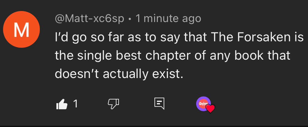 quinnthegm's tweet image. Bold assertion from my comments, but I wholeheartedly agree with it.