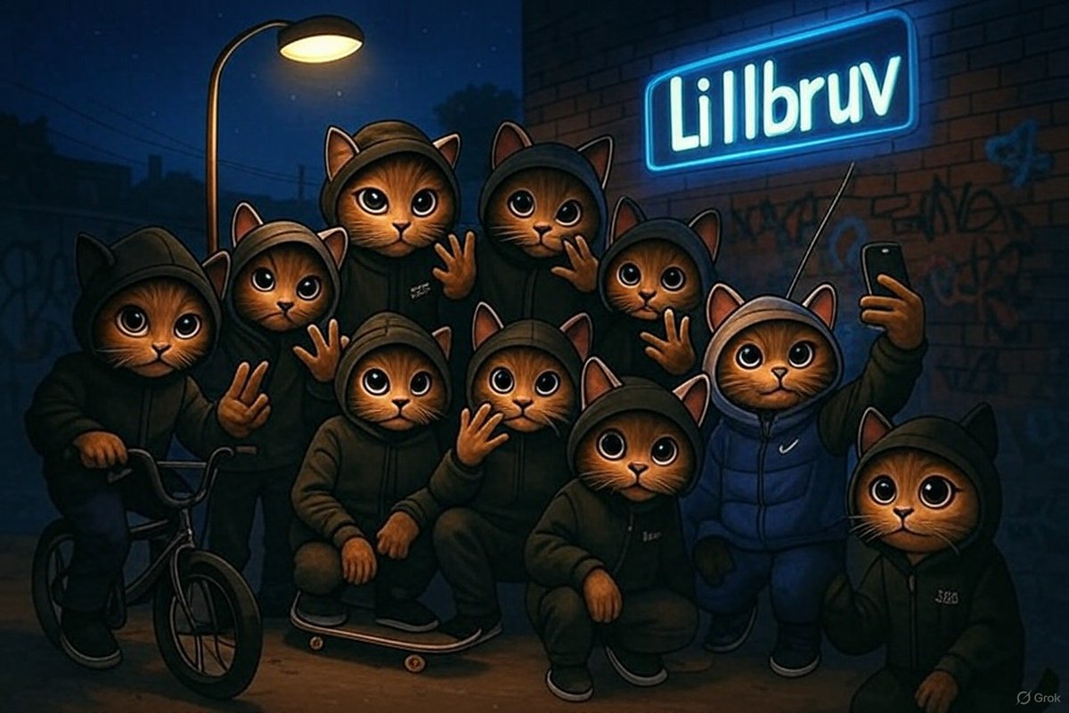 FreeYourMind808's tweet image. $lilbruv gang