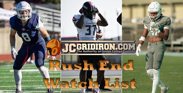 Brad Hoiseth (@bradhoiseth) on Twitter photo Coming up next on JCGridiron.com is the Rush End Watch List. These guys will be causing problems this season.
<a href="/srjcfootball/">SANTA ROSA JC FOOTBALL</a> <a href="/TVCCFOOTBALL/">TVCC FOOTBALL</a> <a href="/MJCFootball/">MJC Football</a> <a href="/3C2Asports/">3C2A</a> <a href="/NJCAAFootball/">NJCAA Football</a> Coming up next on JCGridiron.com is the Rush End Watch List. These guys will be causing problems this season.
<a href="/srjcfootball/">SANTA ROSA JC FOOTBALL</a> <a href="/TVCCFOOTBALL/">TVCC FOOTBALL</a> <a href="/MJCFootball/">MJC Football</a> <a href="/3C2Asports/">3C2A</a> <a href="/NJCAAFootball/">NJCAA Football</a>