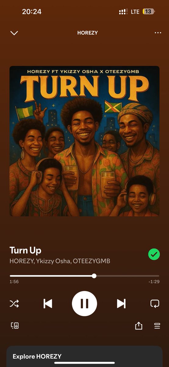 Tweethorezy's tweet image. A glimpse into HOREZY 🎵
Artist • Songwriter • Author • Producer • Entrepreneur
After 2 yrs on the hard drive, TURN UP is finally here
not just a track but a 3-in-1 experience:
🎶 Song ft @iamoteezy x @kizzyosha
📖 Storybook
🎨 Comic Book
TURN UP out now!
LINK IN BIO