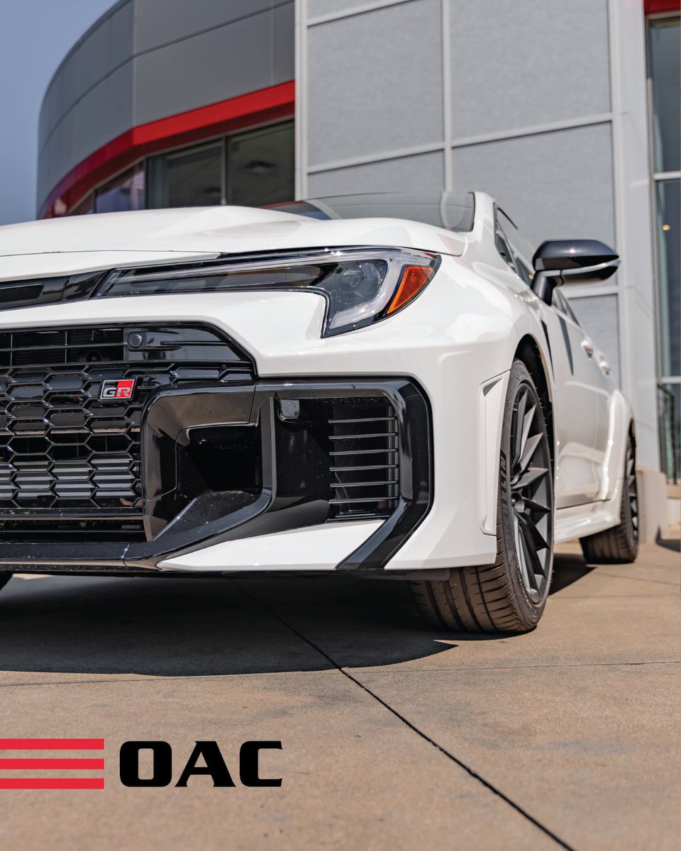 ontario_auto's tweet image. The GR Corolla is built to turn heads (and corners). 😏 See what rally-bred power looks like in real life.

#GRCorolla #ToyotaGR #PerformanceDriven #OntarioAutoCenter