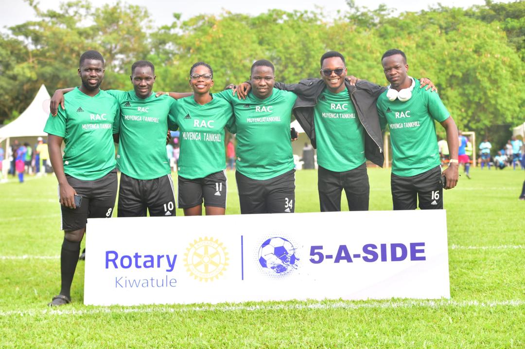 RotaryKiwatule's tweet image. A special thank you to all the brave teams that came through. Very well done and please come again next time.
#Rotary5Aside #RCKiwatule #RotaryEyamba