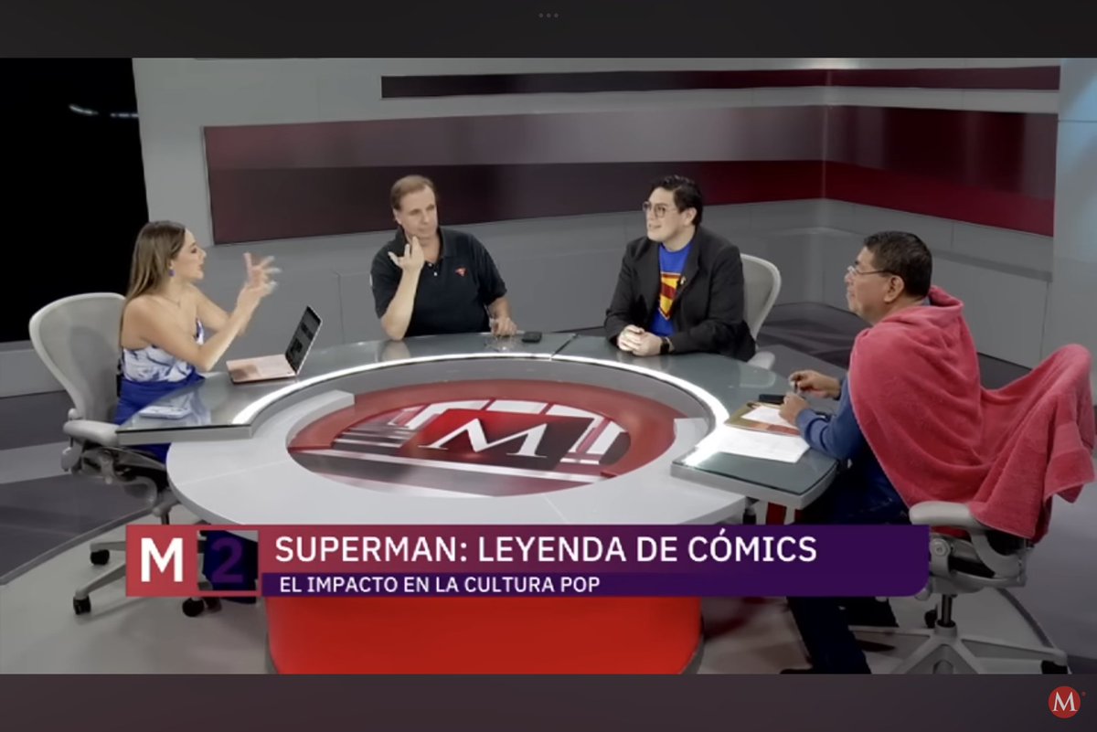 Juan Pablo Trejo 🇲🇽 #RestoreTheSnyderVerse (@supermansteel34) on Twitter photo Oigan, dense una vuelta a Youtube <a href="/mileniotv/">Milenio Televisión</a> y vean la mesa debate de la película #Superman (2025) Dir. <a href="/JamesGunn/">James Gunn</a> con:
Violeta Moreno <a href="/VioletMoreno/">Violeta Moreno</a>
Momo Nerd <a href="/Momoesnerd/">Momo N3rd</a>
Arturo Ayala <a href="/AyalaMarga40971/">Arturo Ayala Margain</a>
Modera
Roberto Lopez <a href="/lopezmixteco/">roberto lopez</a>
¡Está buenísimo!
youtu.be/i4mMUD_7E5o?si… Oigan, dense una vuelta a Youtube <a href="/mileniotv/">Milenio Televisión</a> y vean la mesa debate de la película #Superman (2025) Dir. <a href="/JamesGunn/">James Gunn</a> con:
Violeta Moreno <a href="/VioletMoreno/">Violeta Moreno</a>
Momo Nerd <a href="/Momoesnerd/">Momo N3rd</a>
Arturo Ayala <a href="/AyalaMarga40971/">Arturo Ayala Margain</a>
Modera
Roberto Lopez <a href="/lopezmixteco/">roberto lopez</a>
¡Está buenísimo!
youtu.be/i4mMUD_7E5o?si…