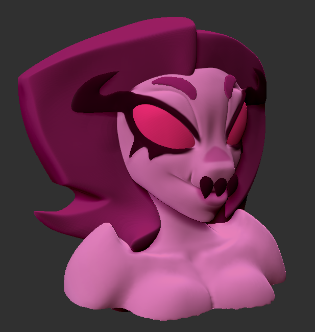 Retconner's tweet image. Practising sculpting
I want to get better at translating 2D to 3D