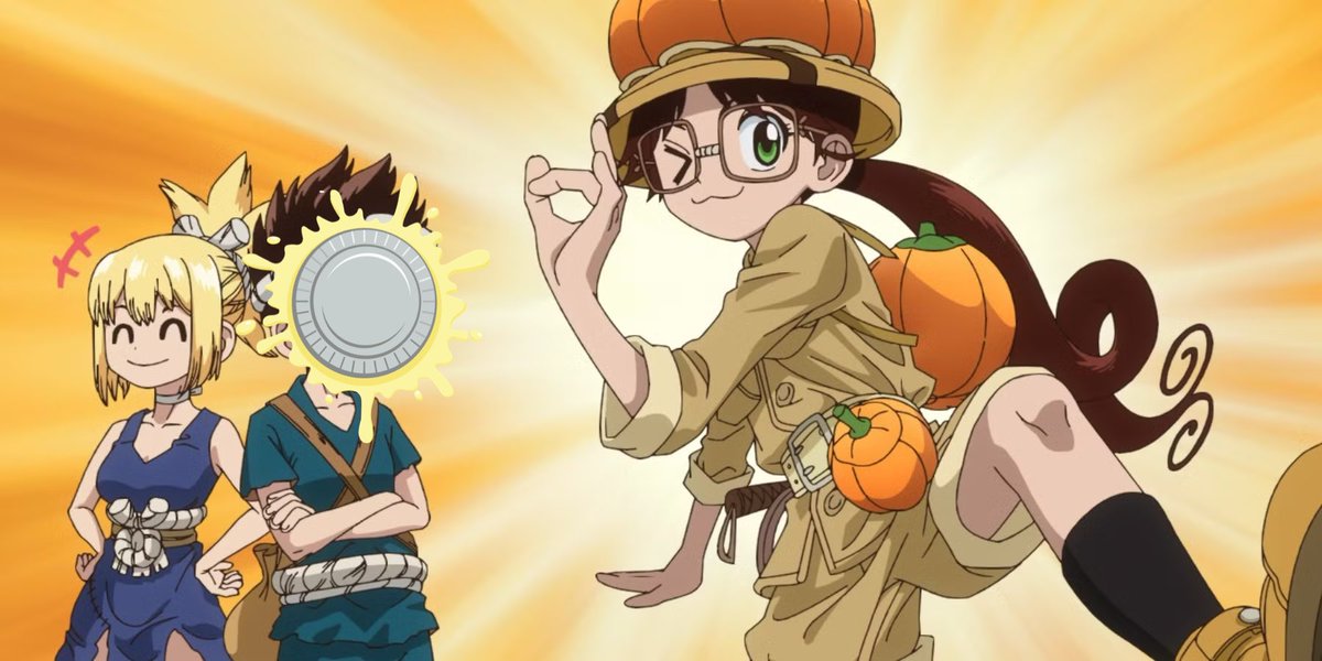 DcstGirls's tweet image. chelsea and kohaku #drstone