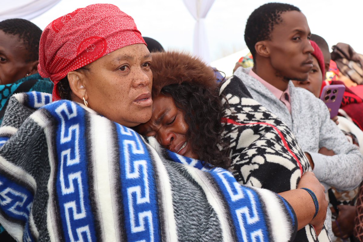 Ch_JesusChrist's tweet image. Approximately 3,000 people gathered on the sunny but chilly grounds of Maputsoe Sports Stadium in Maputsoe, Lesotho, on the morning of Saturday, July 19, 2025, to honor and remember the individuals who tragically lost their lives in late June while traveling to a Church Young…