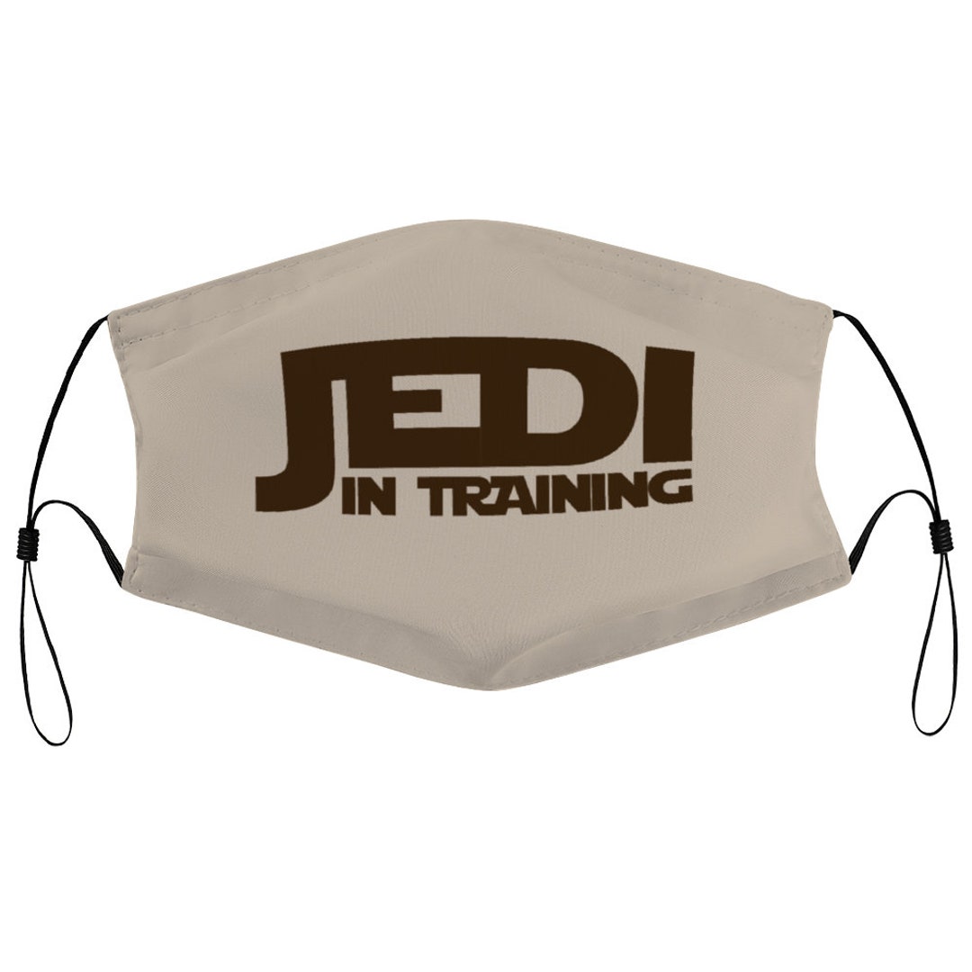 MommyLTLORiley's tweet photo. Jedi In Training Star Wars The Force Movie Quote Cloth Face Mask with 2 Replaceable Filters Dust Proof Covering Nose Wire Splint Breathable by CustomCuriositiesCo https://t.co/J2ENf0zM1R #facemask #covid19 https://t.co/2ZhbMq4xuG