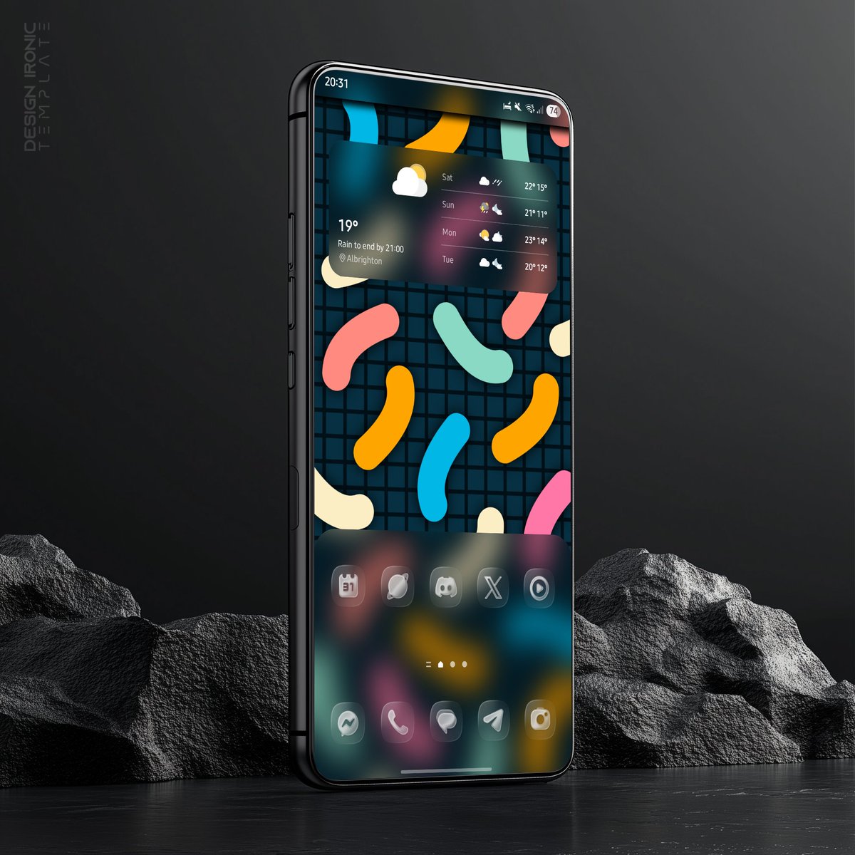 Markfern811's tweet image. Tonight
Wall Credits to @MarcusBremen
Just recreation
Icons @lkn9x One Ui Glass
#klwp
#OneUI7 Stock launcher and weather
#S23Ultra
#hishoot2i