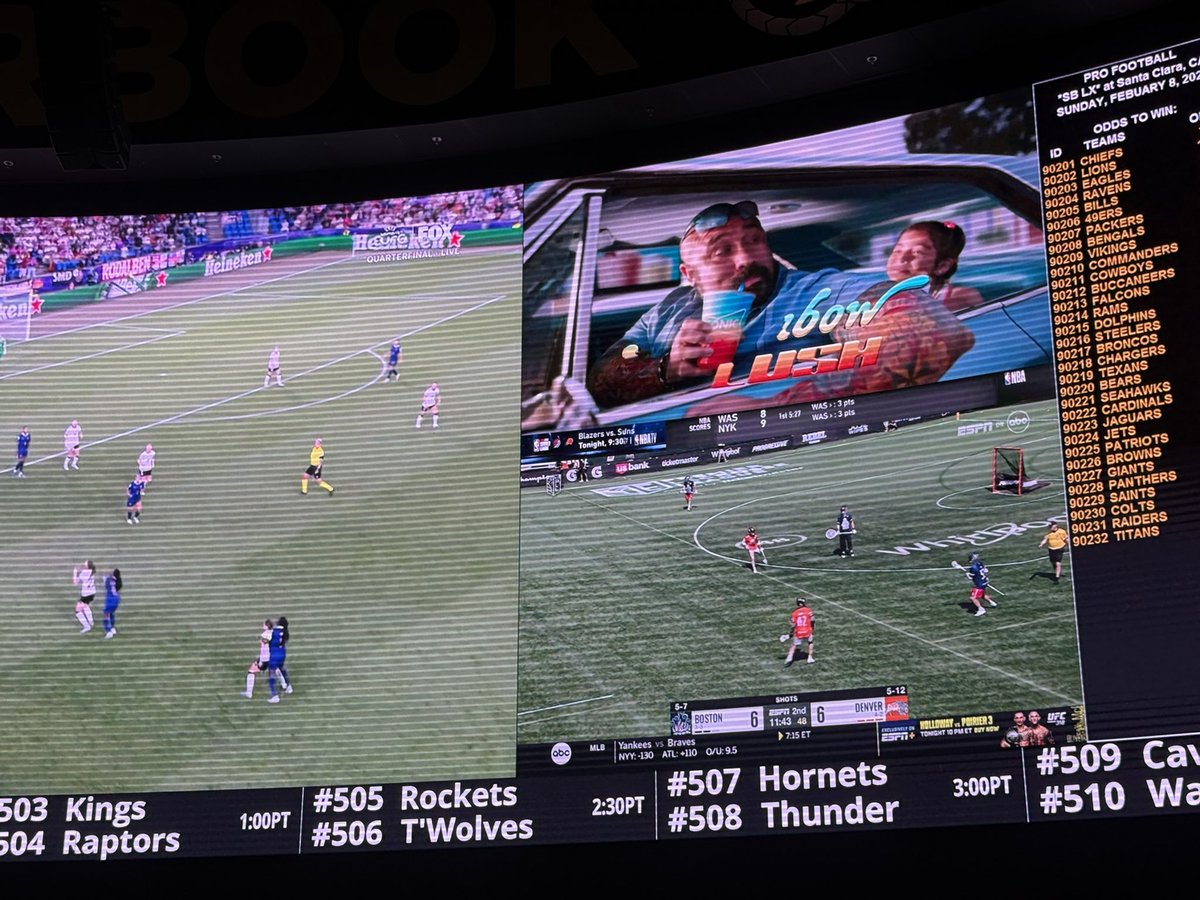 Look at <a href="/vegasmurray/">John Murray</a> finally embracing the <a href="/PremierLacrosse/">Premier Lacrosse League</a> <a href="/SuperBookNV/">SuperBook Nevada</a>