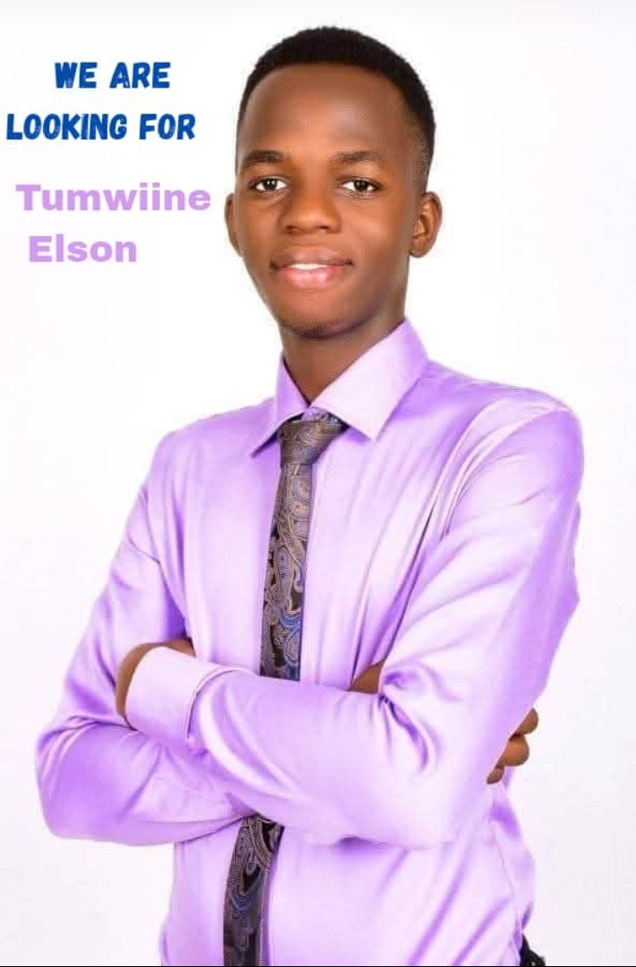 CollinMuki69009's tweet image. Tumwine Elson, a student at Makerere university and a youth leader, was abducted by the state and it is today when we discovered that he is at Entebbe CPS💔💔.We will not stand silent as this regime terrorizes the very generation meant to build and shape this nation. 
#FreeElson