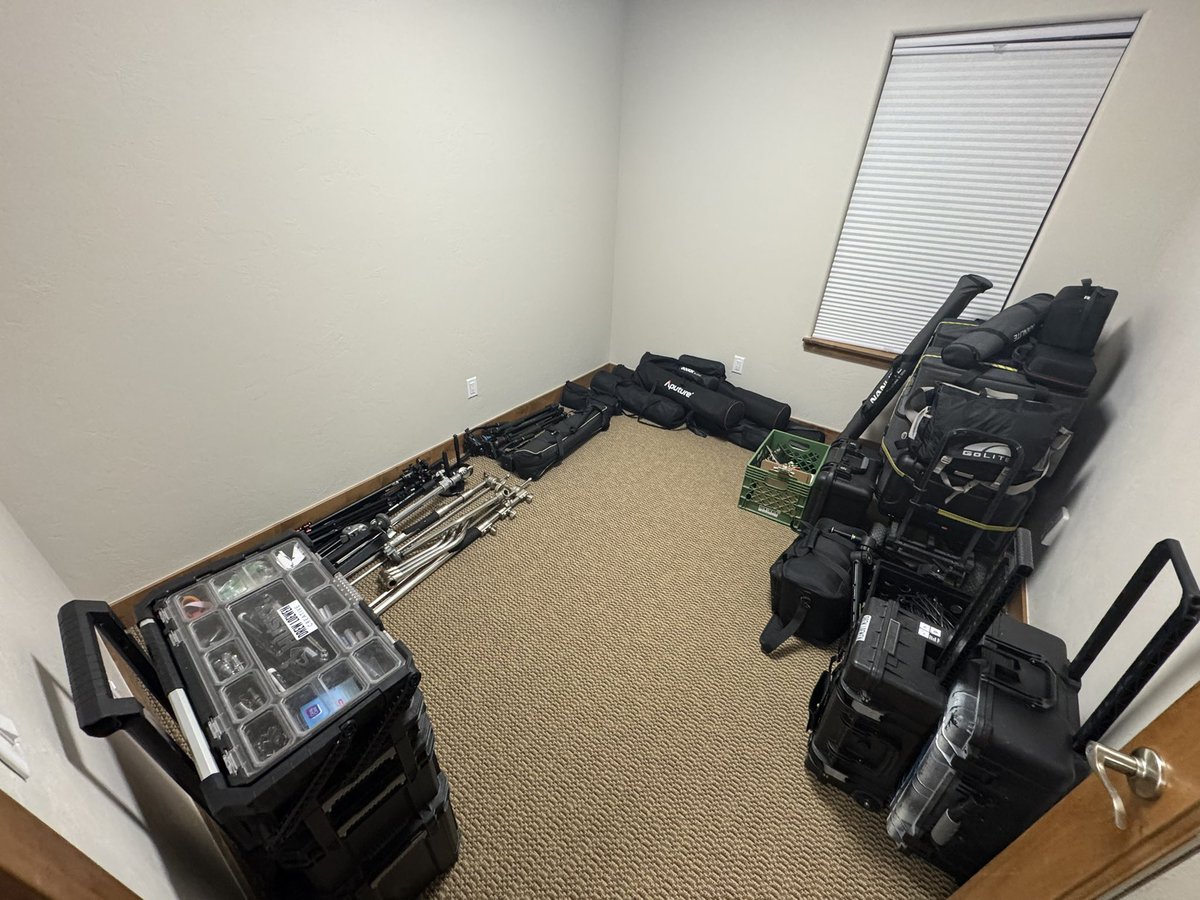 CathCreators's tweet image. All this gear headed to Steubenville (plus more rentals) for collaborations at the Catholic Creator Conference.
