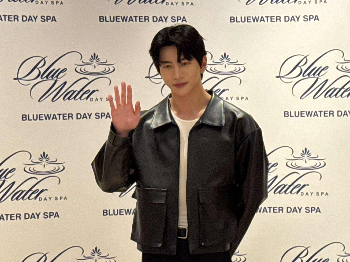 cinemabravoph's tweet photo. EVENT: #BeautyEmpire's Korean actor Choi Bo-min and Filipino singer-actor Teejay Marquez are introduced as the two new brand ambassadors of BlueWater Day Spa during its 20th anniversary celebration.

Enjoy #BlueWaterDaySpa's afternoon discount of up to 20% off on selected services, available until September 17, 2025, at branches in Greenhills, Banawe-Quezon City, and Estancia-Pasig.

https://t.co/6cxhtO1Ib7
