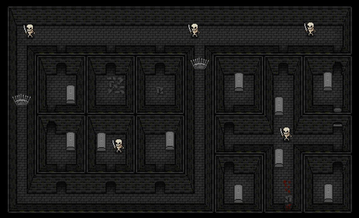 AesirAesthetics's tweet image. I come from the King's Field school of game design
by which I mean I think a good game has skeletons in a catacomb / tomb