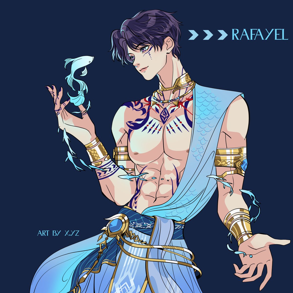 WitchXingStudio's tweet image. 🐟Lads_Rafayel 🐟 pre sale start July 21th 12pm PST. Link in bio!